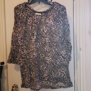 Animal Print Top